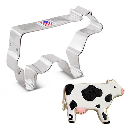 Emporte-pièce Vache 4"    - Ann Clark Cookie Cutters - Emporte-pièce -  - La Guilde Culinaire