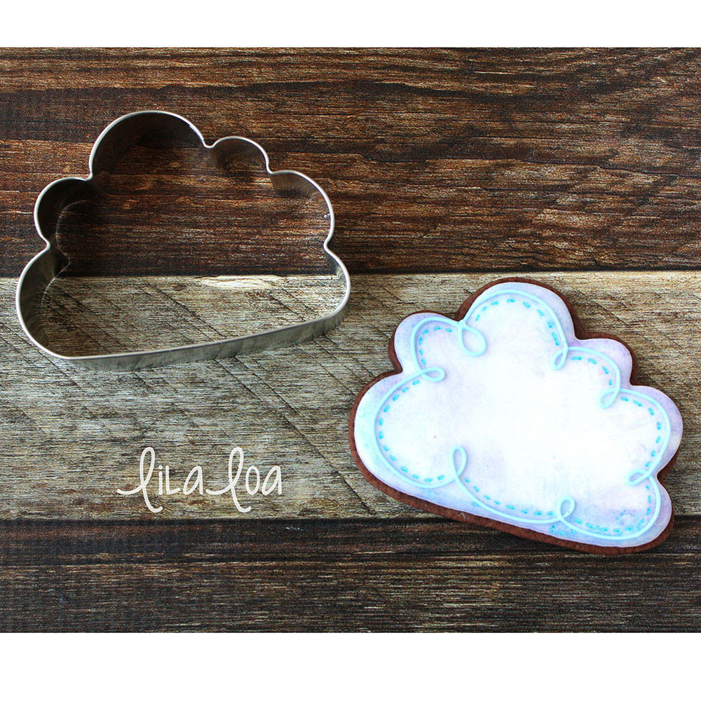 Emporte-pièce Nuage 3 3/4"    - Ann Clark Cookie Cutters - Emporte-pièce -  - La Guilde Culinaire