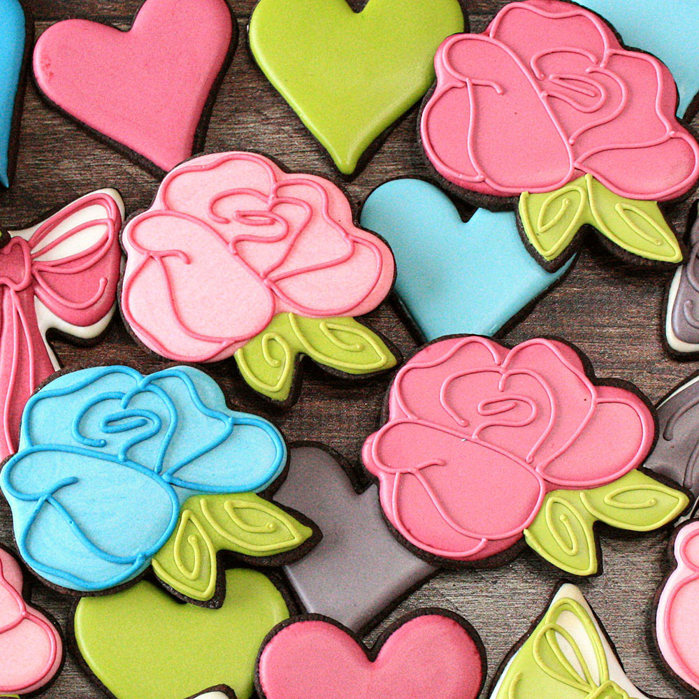 Emporte-pièce Rose 3"x4"    - Ann Clark Cookie Cutters - Emporte-pièce -  - La Guilde Culinaire