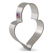 Emporte-pièce Cadenas Cœur 4 1/4"    - Ann Clark Cookie Cutters - Emporte-pièce -  - La Guilde Culinaire