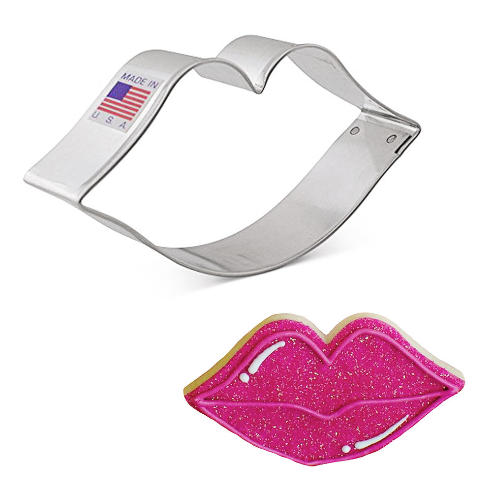 Emporte-pièce Lèvres Bouche 4 1/8"    - Ann Clark Cookie Cutters - Emporte-pièce -  - La Guilde Culinaire