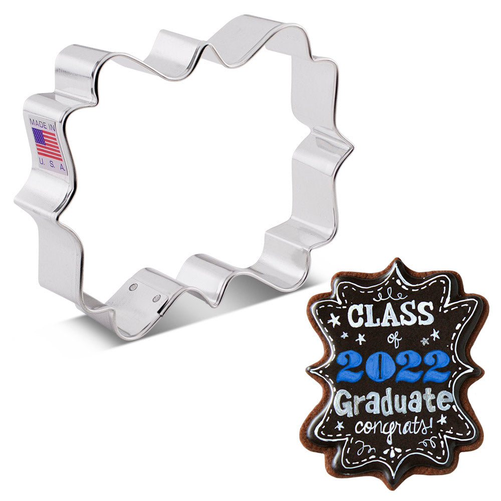 Emporte-pièce Plaque carrée 3 3/8"x 4"    - Ann Clark Cookie Cutters - Emporte-pièce -  - La Guilde Culinaire