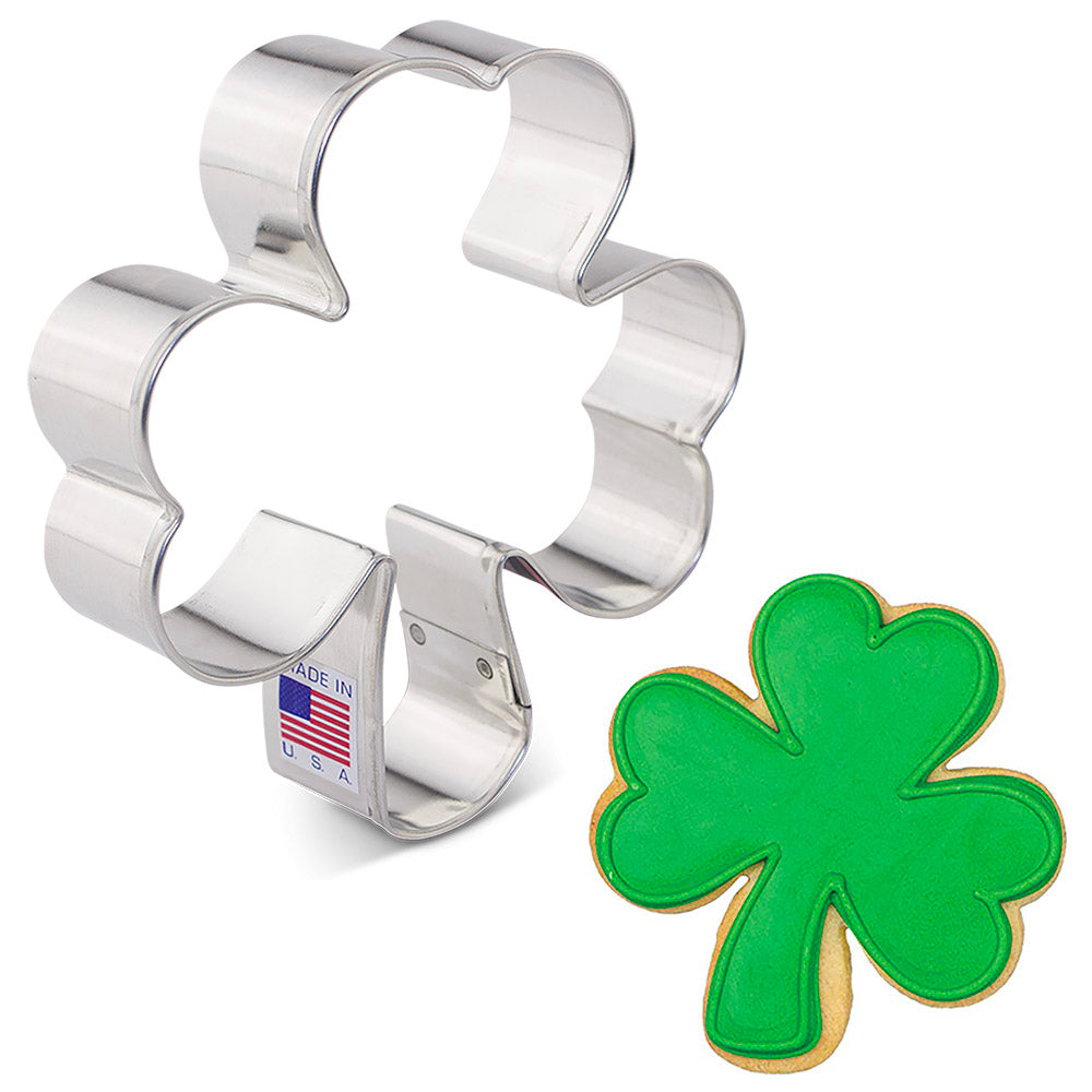 Emporte-pièce Trèfle 4"    - Ann Clark Cookie Cutters - Emporte-pièce -  - La Guilde Culinaire