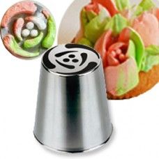 Douille Russe inox spéciales "Décors Fleurs"   #242    - SG - Douille et poche -  - La Guilde Culinaire