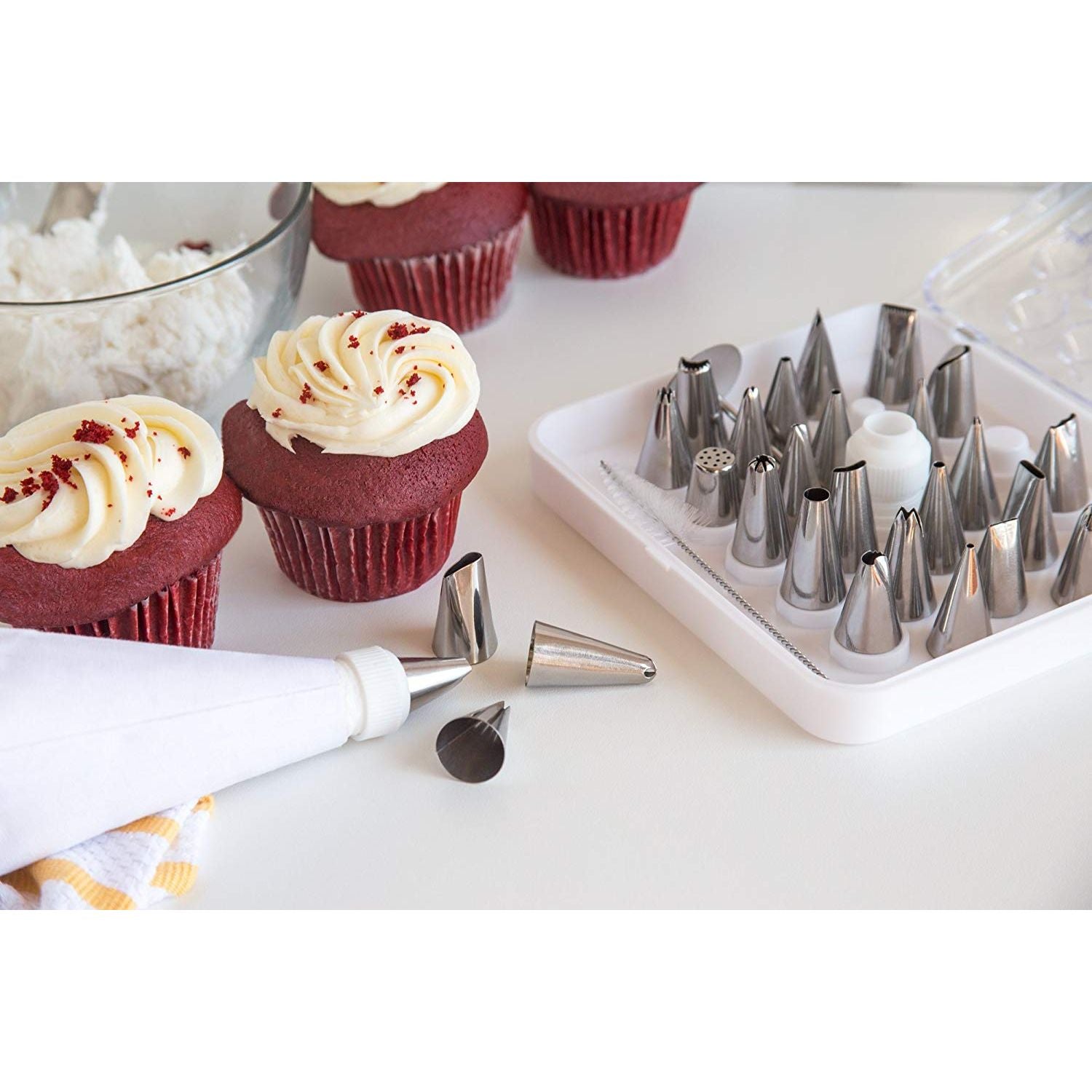 Jeu 31 pièces à glaçage avec poche    - Fox Run - Accessoire -  - La Guilde Culinaire