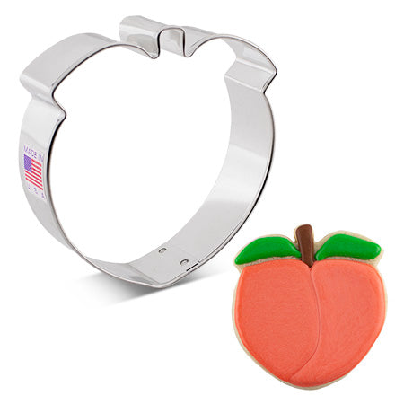 Emporte-pièce Pêche 3,25" x 3,25"    - Ann Clark Cookie Cutters - Emporte-pièce -  - La Guilde Culinaire