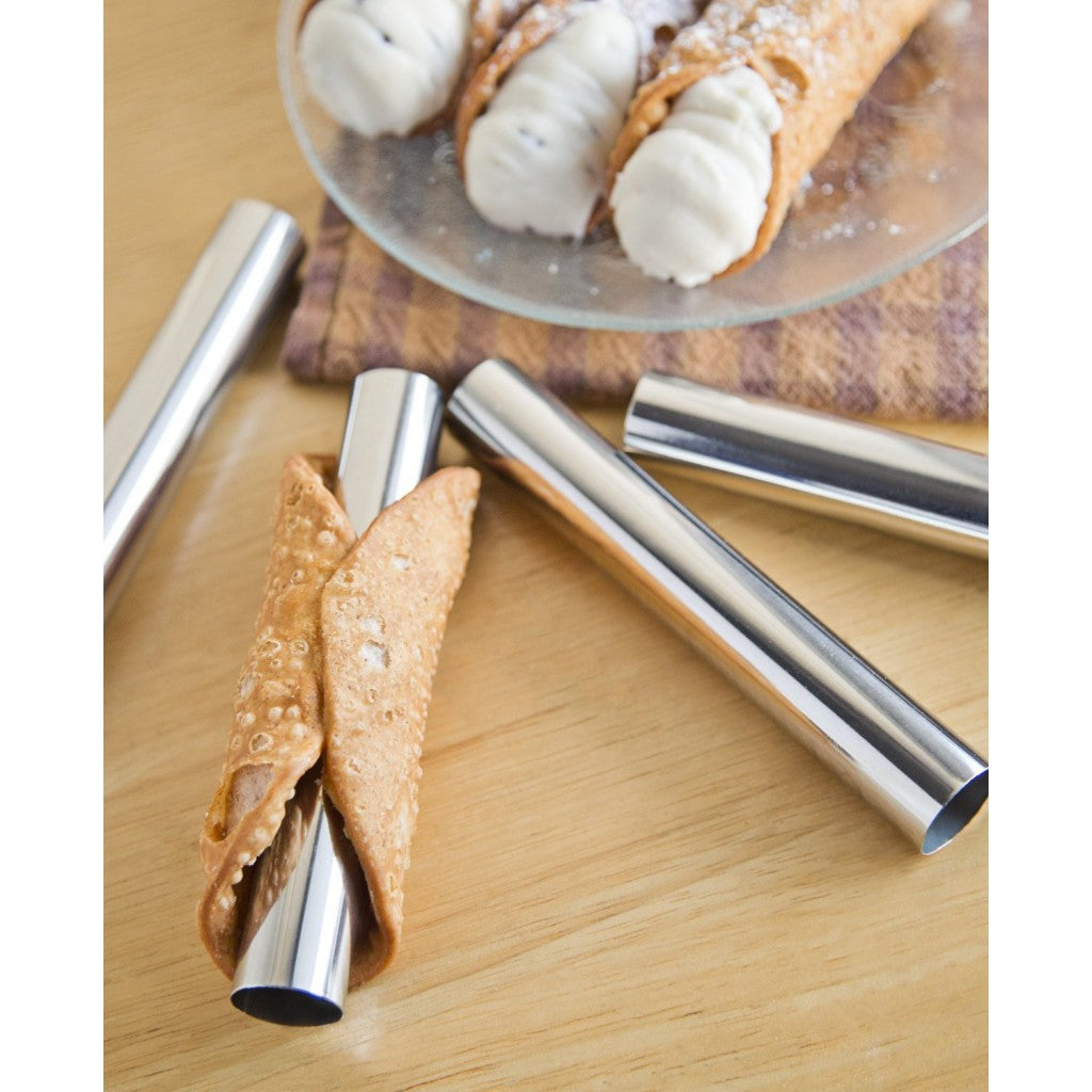 Cylindres pour cannoli (4 pièces)    - Fox Run - Cylindre pour cannoli -  - La Guilde Culinaire