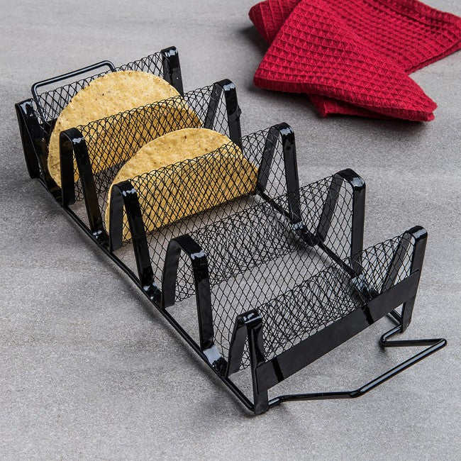 Tacos Rack Anti-adhésif !    - Fox Run - Support de cuisson pour BBQ -  - La Guilde Culinaire