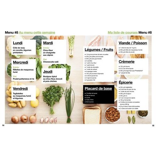 La bible du batchcooking En 2H je cuisine pour toute la semaine    - Hachette Ed. - Livre de cuisine -  - La Guilde Culinaire