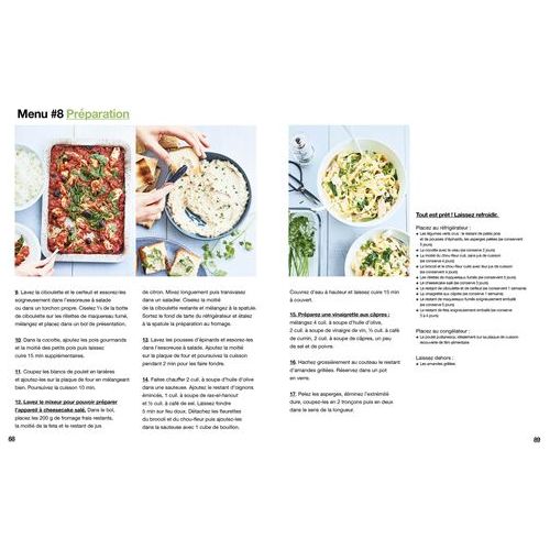 La bible du batchcooking En 2H je cuisine pour toute la semaine    - Hachette Ed. - Livre de cuisine -  - La Guilde Culinaire