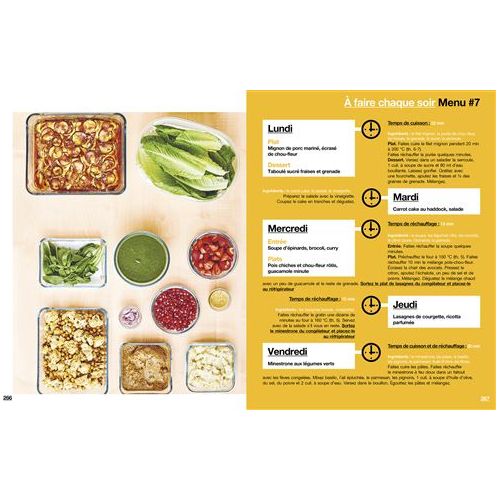 La bible du batchcooking En 2H je cuisine pour toute la semaine    - Hachette Ed. - Livre de cuisine -  - La Guilde Culinaire
