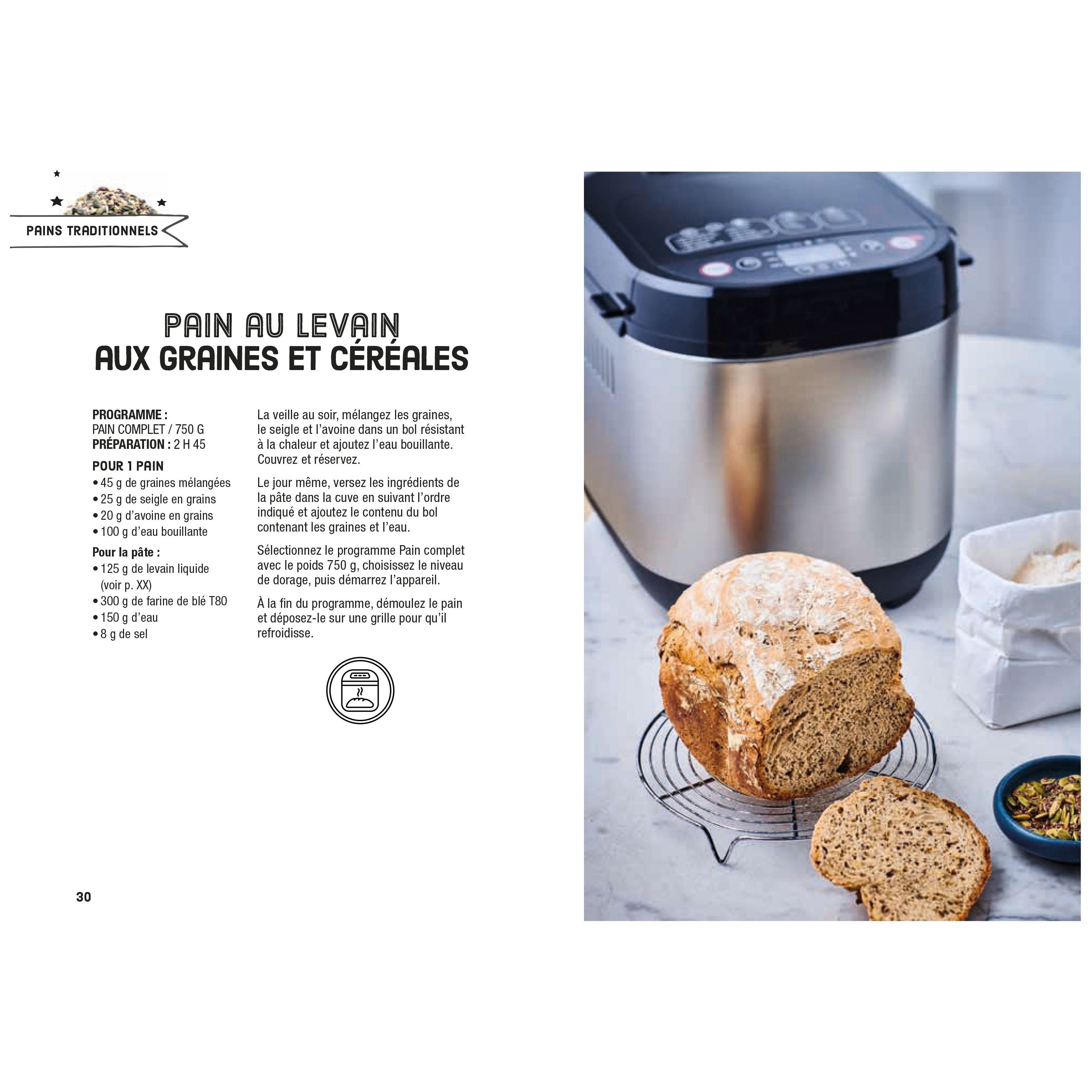 Recettes à la machine à pain    - Larousse Ed. - Livre de boulangerie -  - La Guilde Culinaire