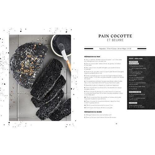 Charbon actif !    - La Plage Ed. - Livre de cuisine -  - La Guilde Culinaire