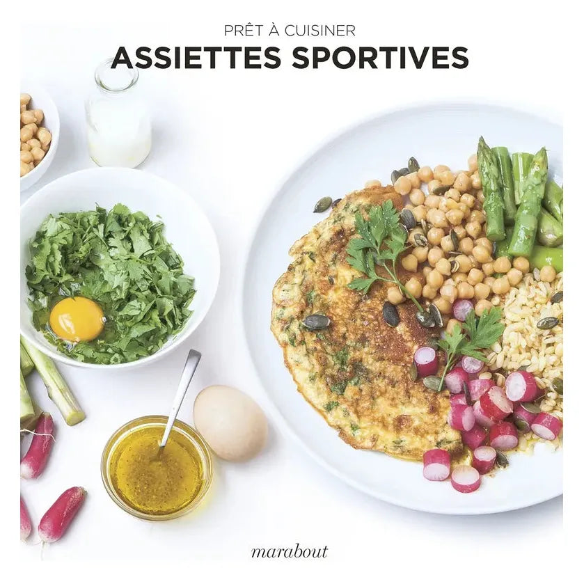 Assiettes sportives !    - Marabout - Livre de cuisine -  - La Guilde Culinaire