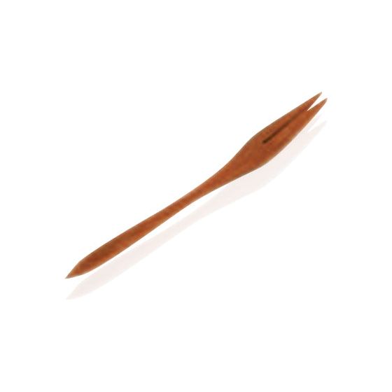 Mini fourchettes bambou 10 cm - pqt 50    - Solia - Service de table jetable -  - La Guilde Culinaire
