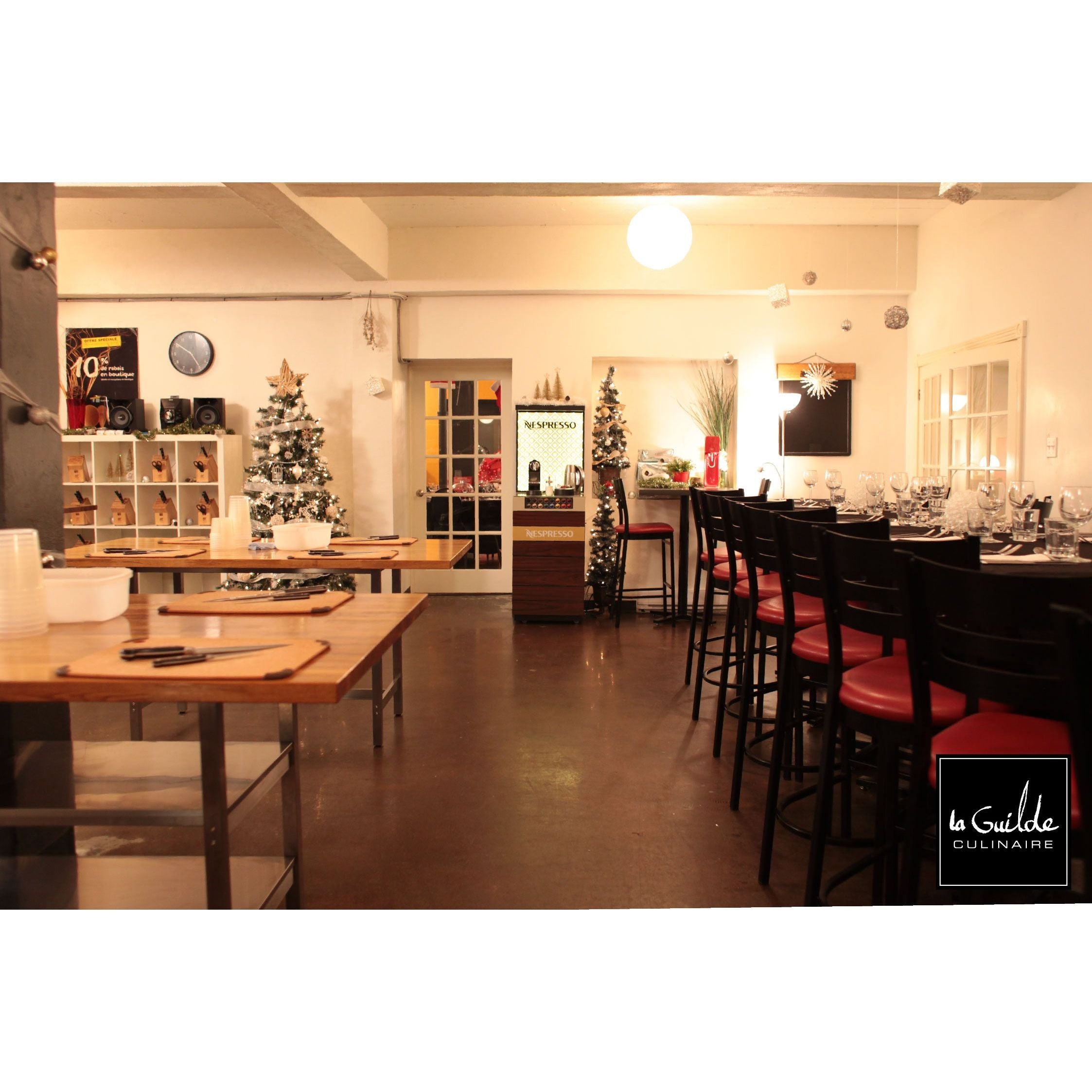 Party de Noël    - La Guilde Culinaire - Cours - Info Corporatif -  - La Guilde Culinaire
