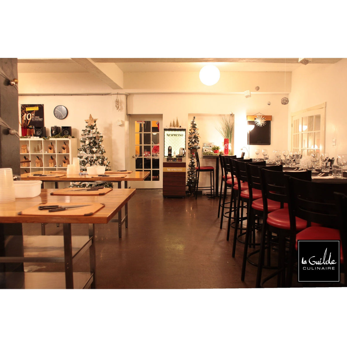 Party de Noël    - La Guilde Culinaire - Cours - Info Groupe Privé -  - La Guilde Culinaire