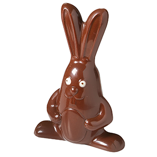 Moule pour chocolat en polycarbonate - Lapin #R29    - Cacao Barry - Moule pour chocolat -  - La Guilde Culinaire