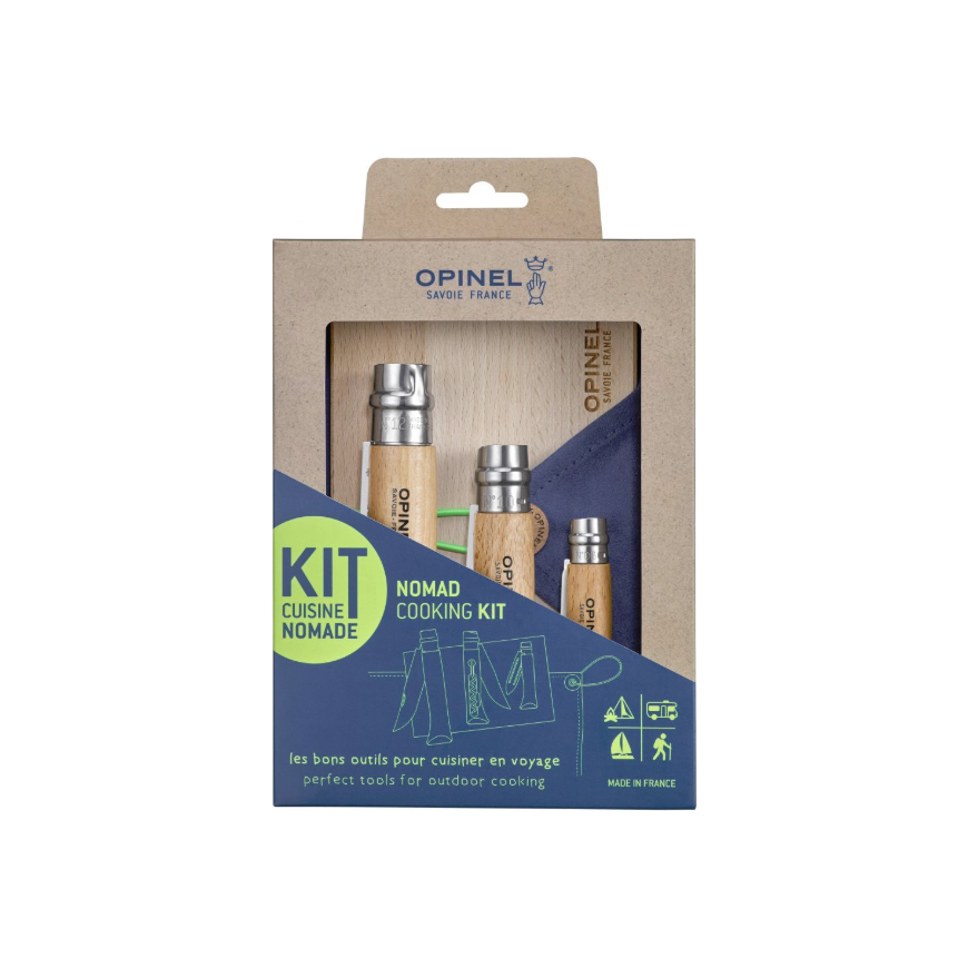 Opinel - Kit Cuisine Nomade    - Opinel - Couteau de table -  - La Guilde Culinaire