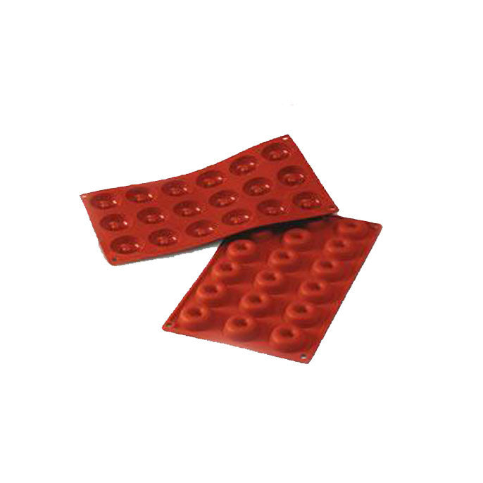 Moule en silicone 18 savarins    - SilikoMart - Moule à gâteaux -  - La Guilde Culinaire