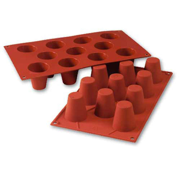 Moule BABA en silicone flexible SILICONFLEX    - SilikoMart - Moule à gâteaux -  - La Guilde Culinaire