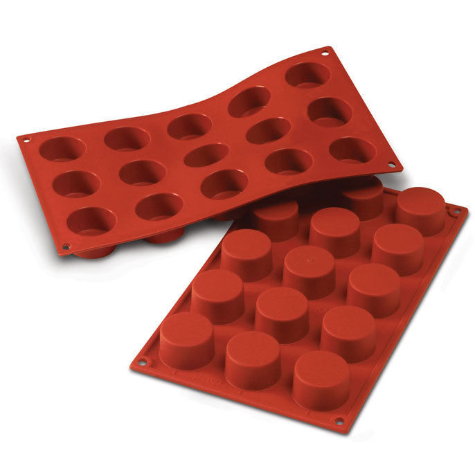 Moule en silicone mini cylindre    - SilikoMart - Moule à gâteaux -  - La Guilde Culinaire