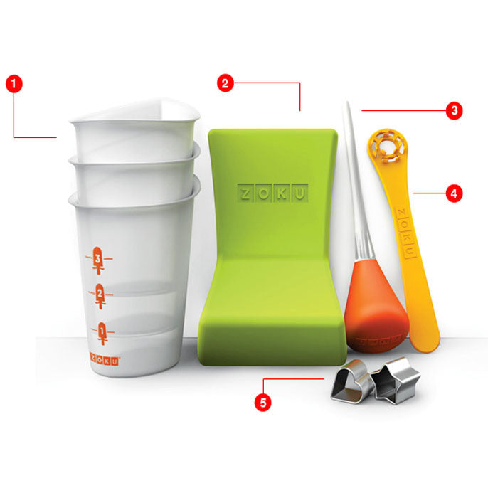 Accessoires utiles pour des sucettes glacées de Zoku    - Zoku - Accessoire pour sucette glacée -  - La Guilde Culinaire