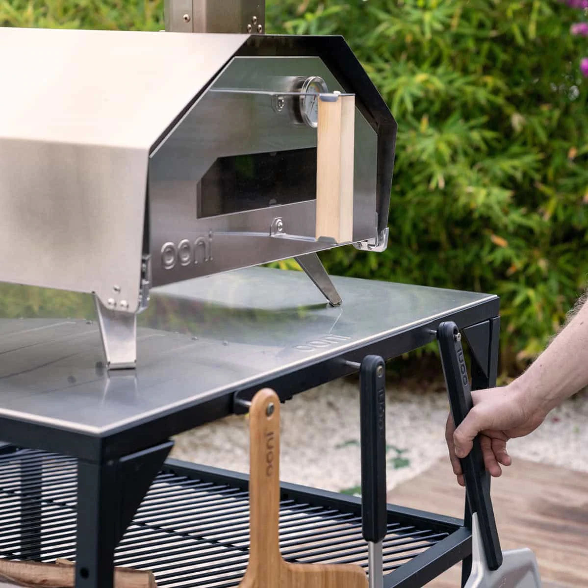 Table inox modulaire Ooni - Grande taille - Ooni - Meuble de cuisine extérieur - - La Guilde Culinaire