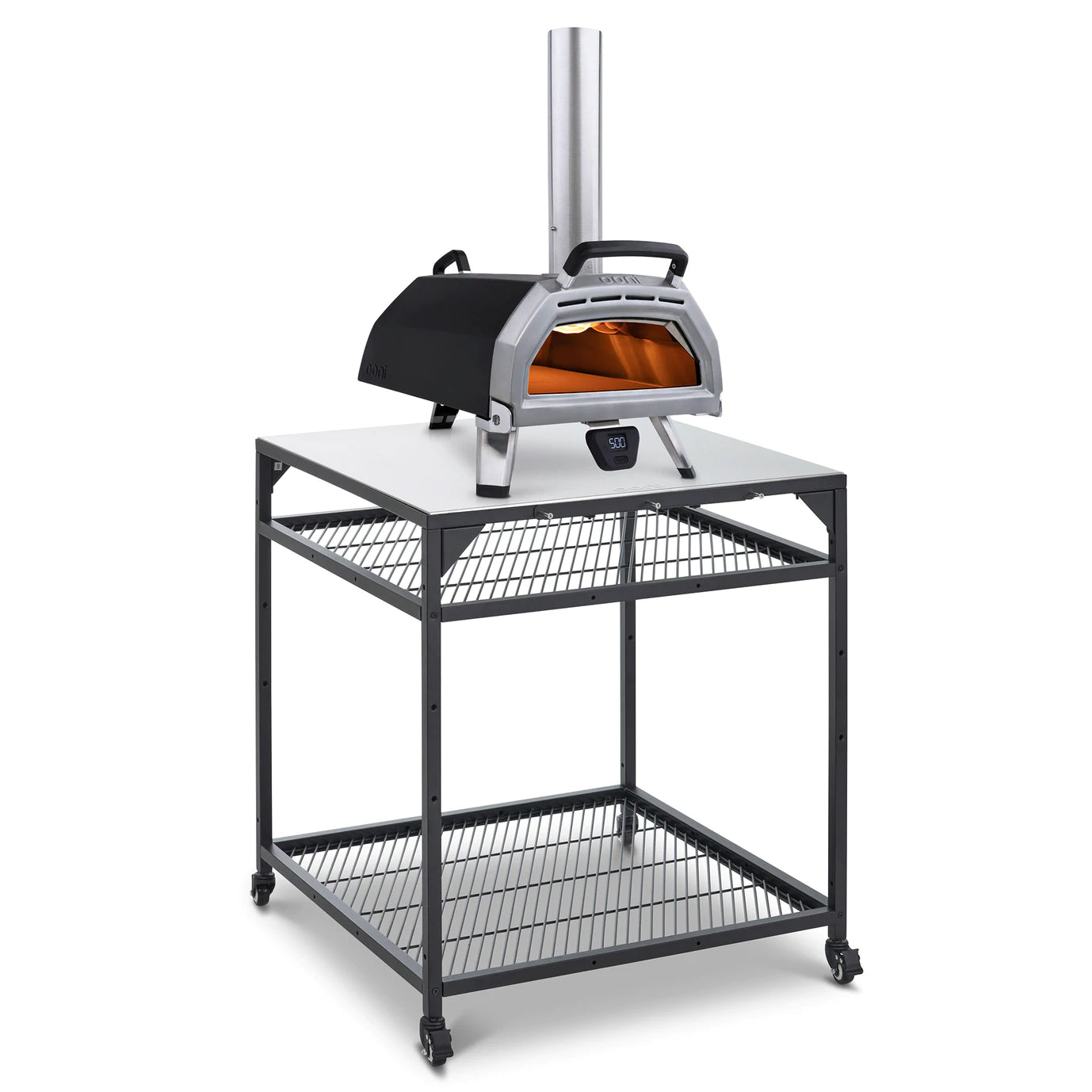 Table inox modulaire Ooni - Grande taille - Ooni - Meuble de cuisine extérieur - - La Guilde Culinaire