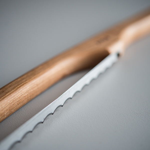 Couteau à pain en cerisier    - Arbol - Couteau à pain -  - La Guilde Culinaire