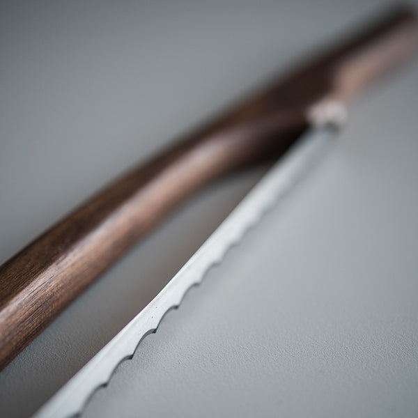 Couteau à pain en noyer    - Arbol - Couteau à pain -  - La Guilde Culinaire
