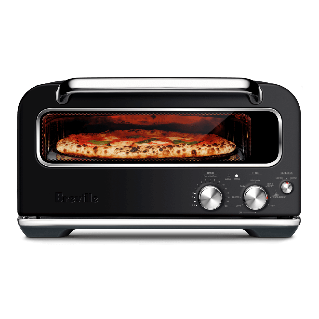 Four à pizza The Smart Oven Pizzaiolo Noir   - Breville - Four à pizza - BPZ820BTR1BNA1 - La Guilde Culinaire