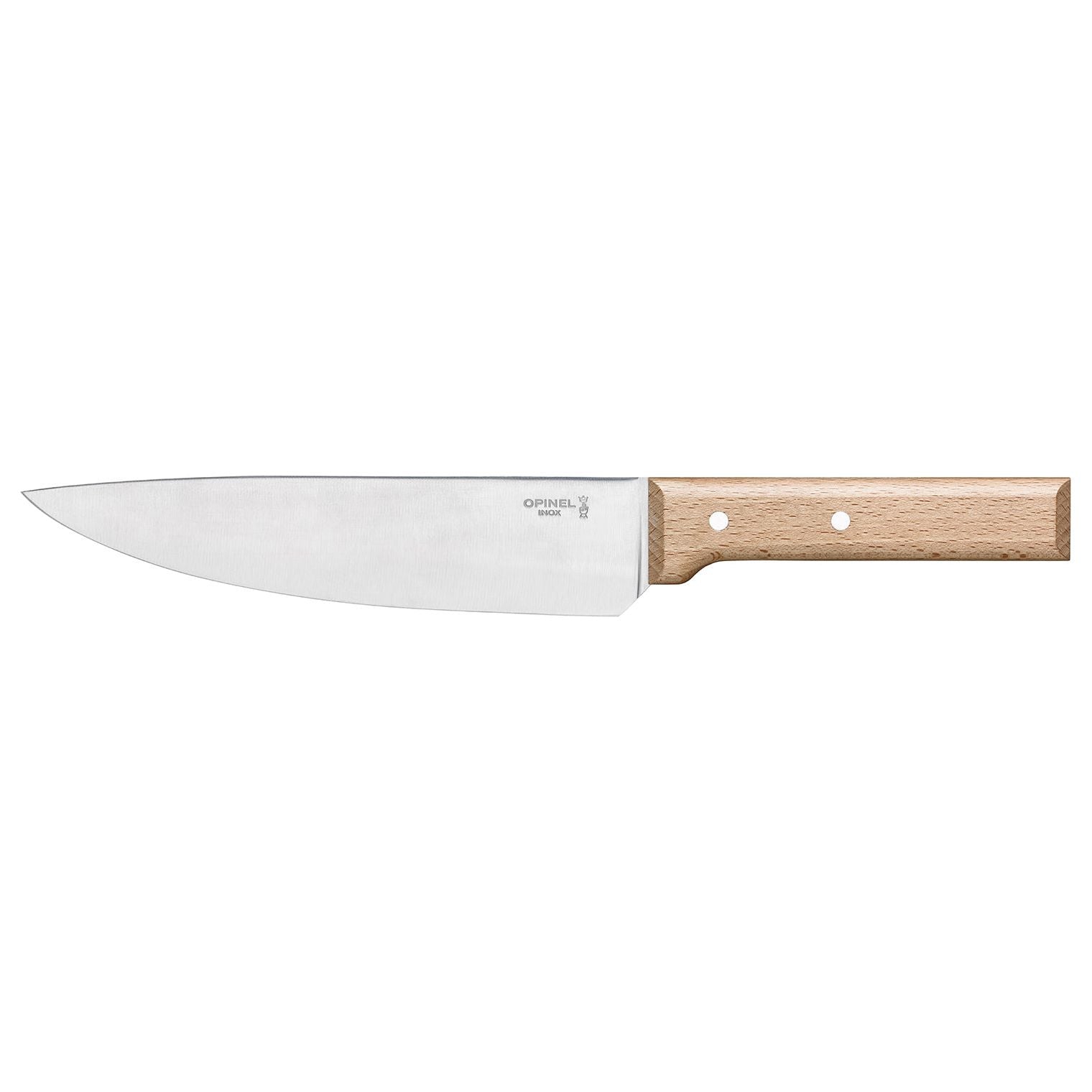 Opinel - Couteau de chef N°118 multi usage en hêtre    - Opinel - Couteau de Chef -  - La Guilde Culinaire