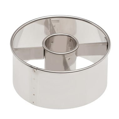 Découpoir inox Donuts & Cronuts Diam 8 x 4.5cm    - Ateco - Découpoir à donuts -  - La Guilde Culinaire