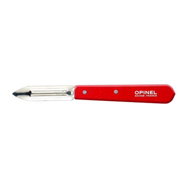 Éplucheur Micro-denté Rouge Opinel    - Opinel - Eplucheur et évideur -  - La Guilde Culinaire