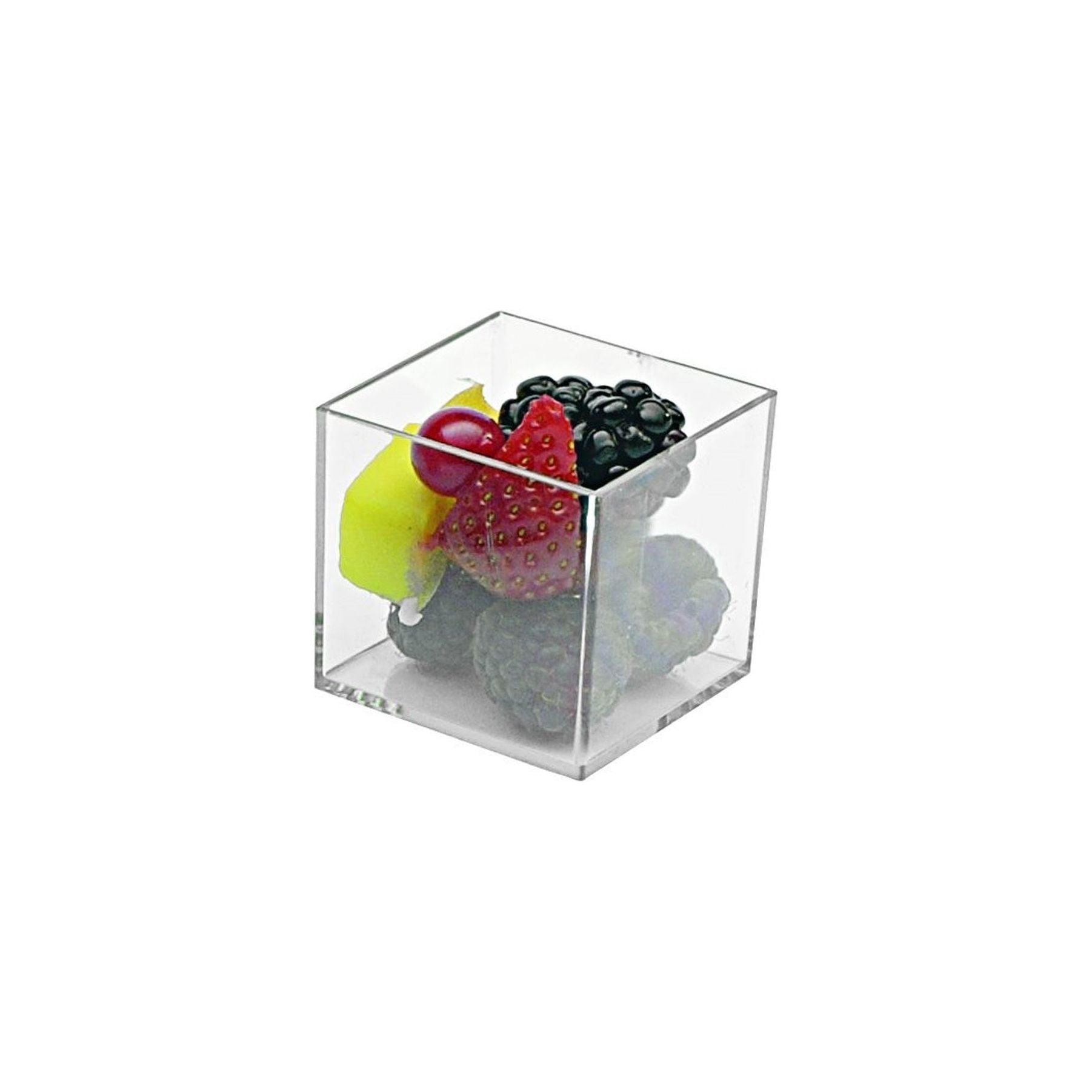 Cub' transparent - pqt 6    - Solia - Service de table jetable -  - La Guilde Culinaire