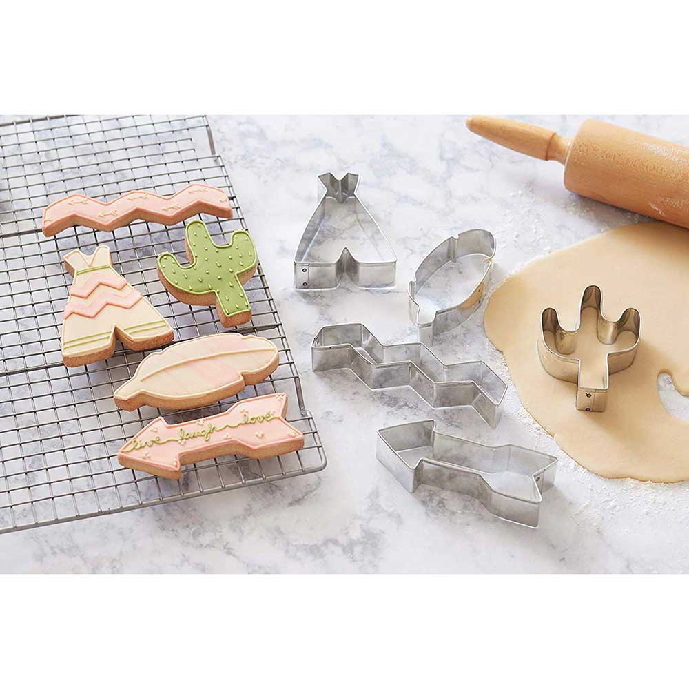 Kit Emportes pièces Motifs du Sud-Ouest (5 pièces)!    - Fox Run - Emporte-pièce -  - La Guilde Culinaire