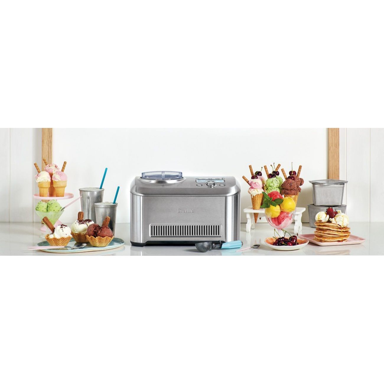 Sorbetière Smart Scoop    - Breville - Sorbetière et turbine à glace -  - La Guilde Culinaire