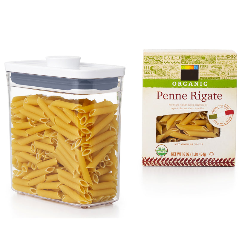 Contenant court rectangle mince hermétique 1.1L POP 2.0    - OXO - Contenant pour aliment -  - La Guilde Culinaire