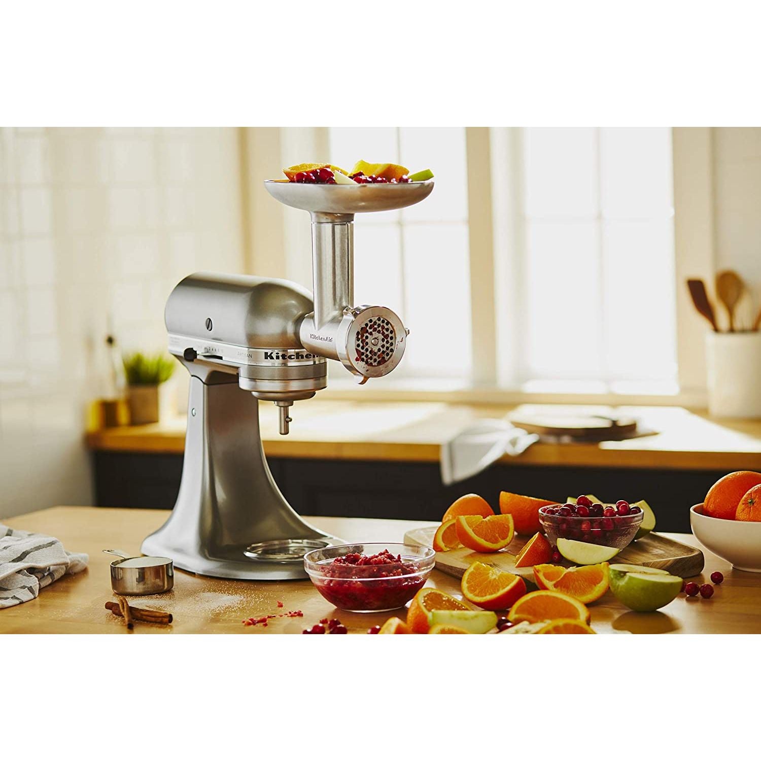 Hachoir en métal pour Batteur Kitchenaid - Kitchenaid - Hachoir - - La Guilde Culinaire