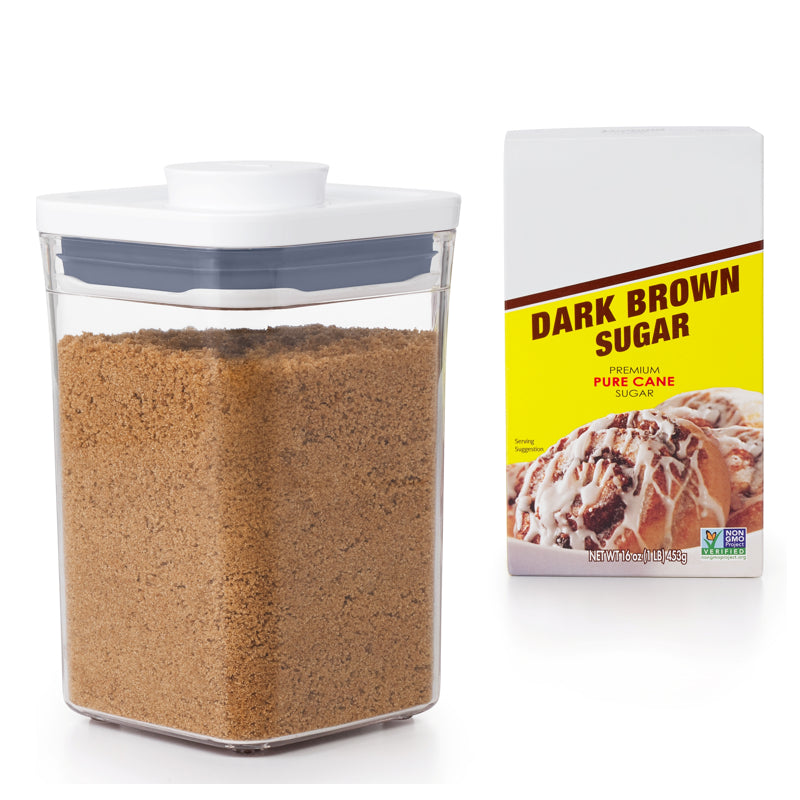 Petit contenant court carré hermétique 1L POP 2.0    - OXO - Contenant pour aliment -  - La Guilde Culinaire