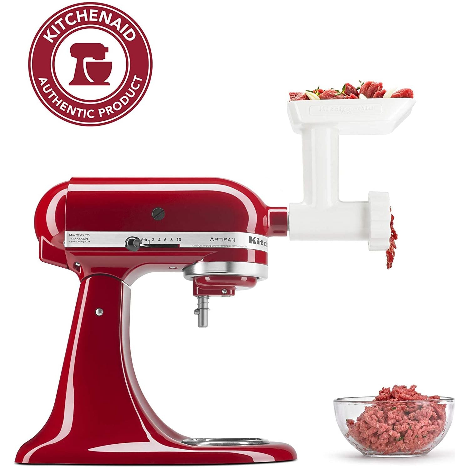 Accessoire Hachoir pour batteur sur socle KitchenAid - Kitchenaid - Hachoir - - La Guilde Culinaire
