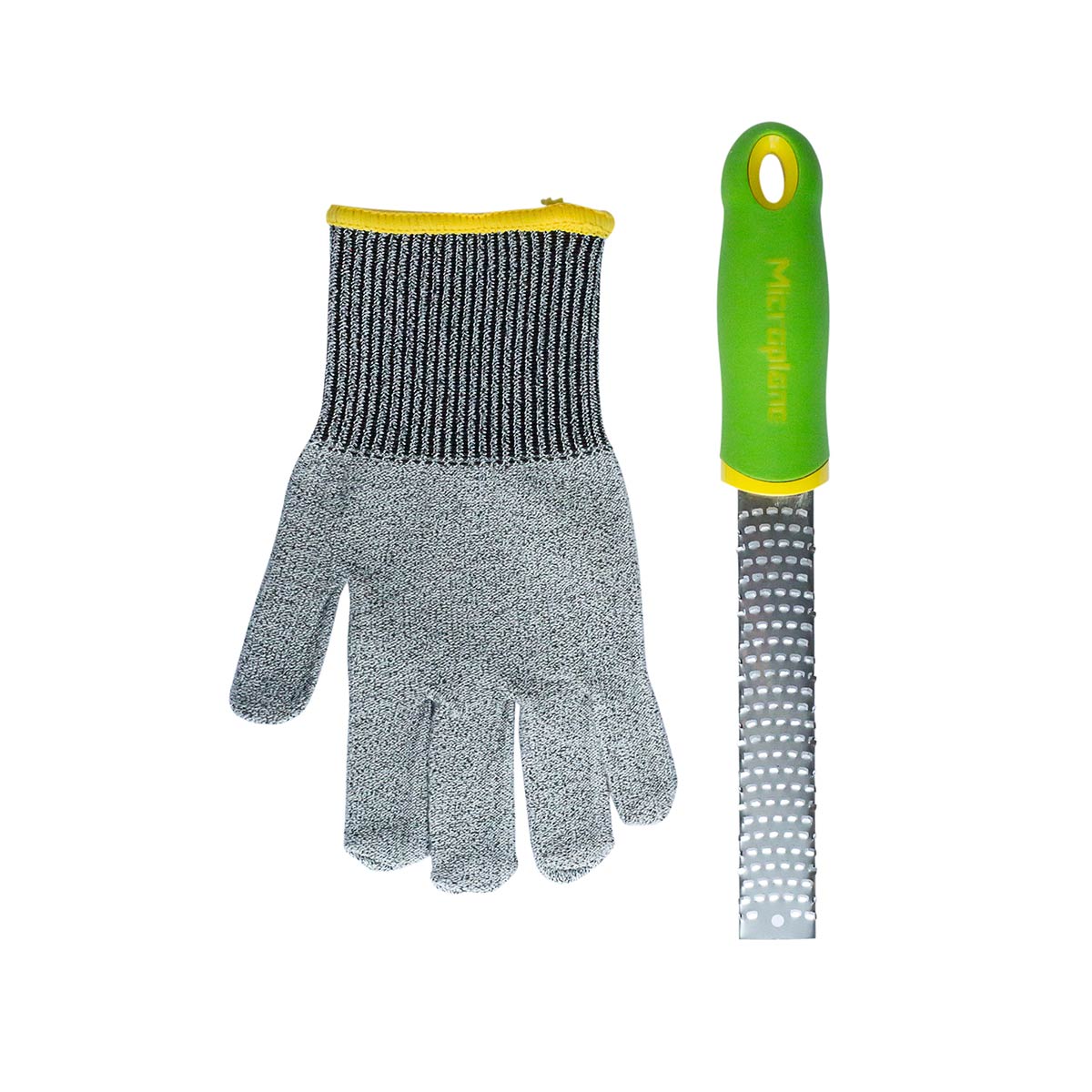 Zesteur / Râpe + gant pour Enfant    - Microplane - Râpe et zesteur -  - La Guilde Culinaire