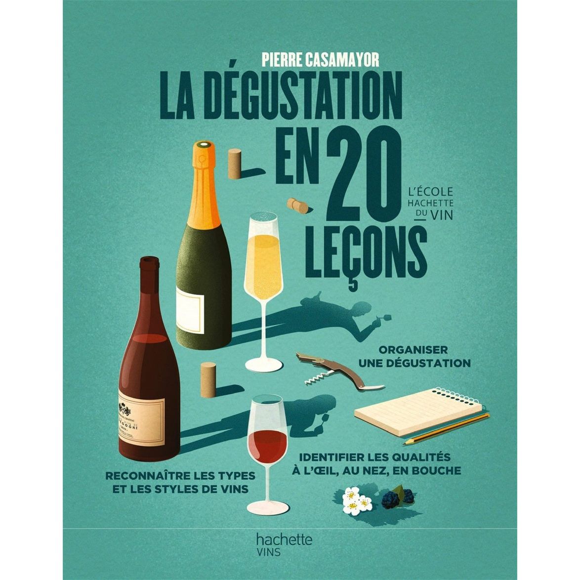 La dégustation en 20 leçons !    - Hachette Ed. - Livre d'alcool et boisson -  - La Guilde Culinaire