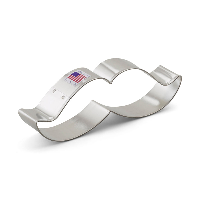 Emporte-pièce moustache 5 1/4"    - Ann Clark Cookie Cutters - Emporte-pièce -  - La Guilde Culinaire