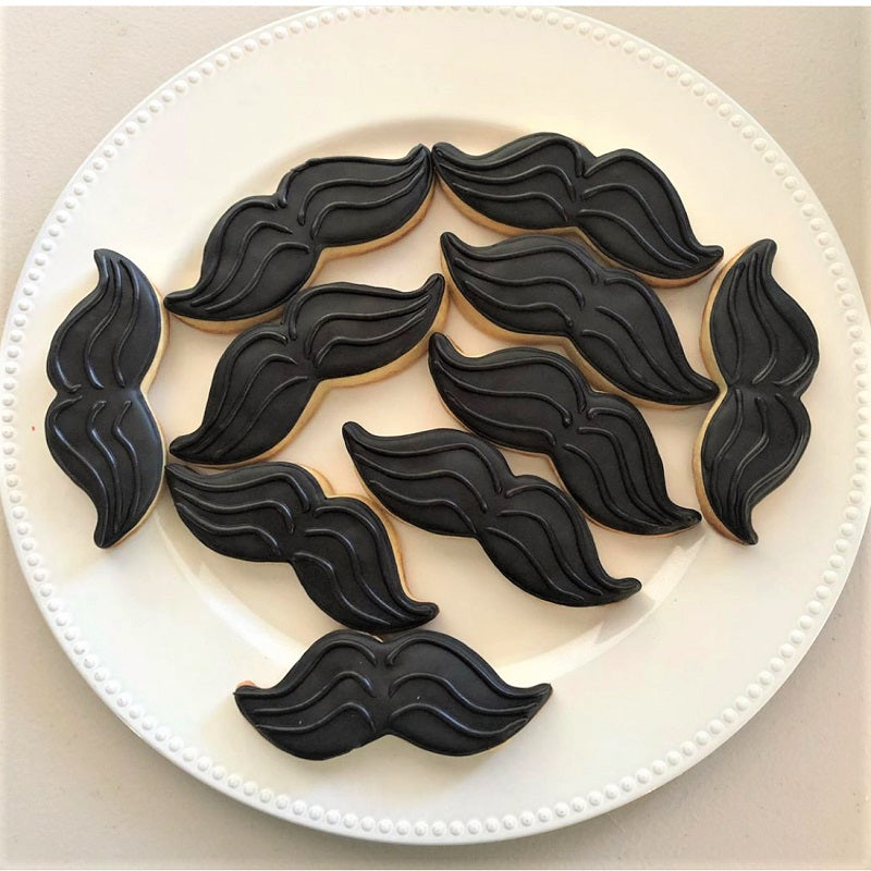 Emporte-pièce moustache 5 1/4"    - Ann Clark Cookie Cutters - Emporte-pièce -  - La Guilde Culinaire
