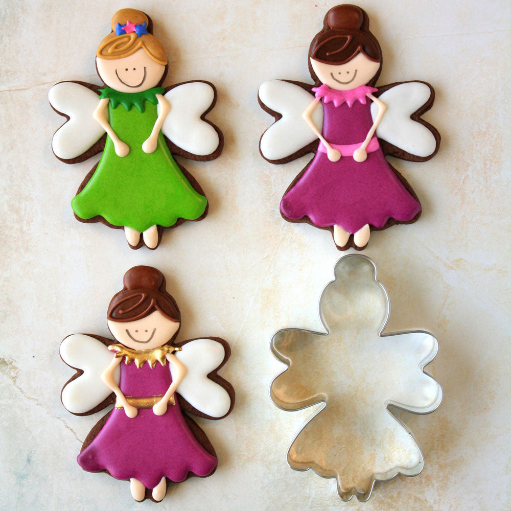 Emporte-pièce Fée Dragée de LilaLoa 4 1/4" x 3 1/4"    - Ann Clark Cookie Cutters - Emporte-pièce -  - La Guilde Culinaire