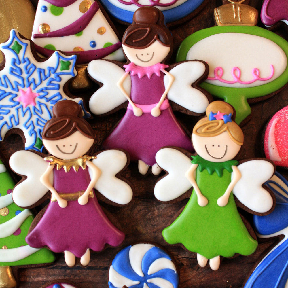 Emporte-pièce Fée Dragée de LilaLoa 4 1/4" x 3 1/4"    - Ann Clark Cookie Cutters - Emporte-pièce -  - La Guilde Culinaire