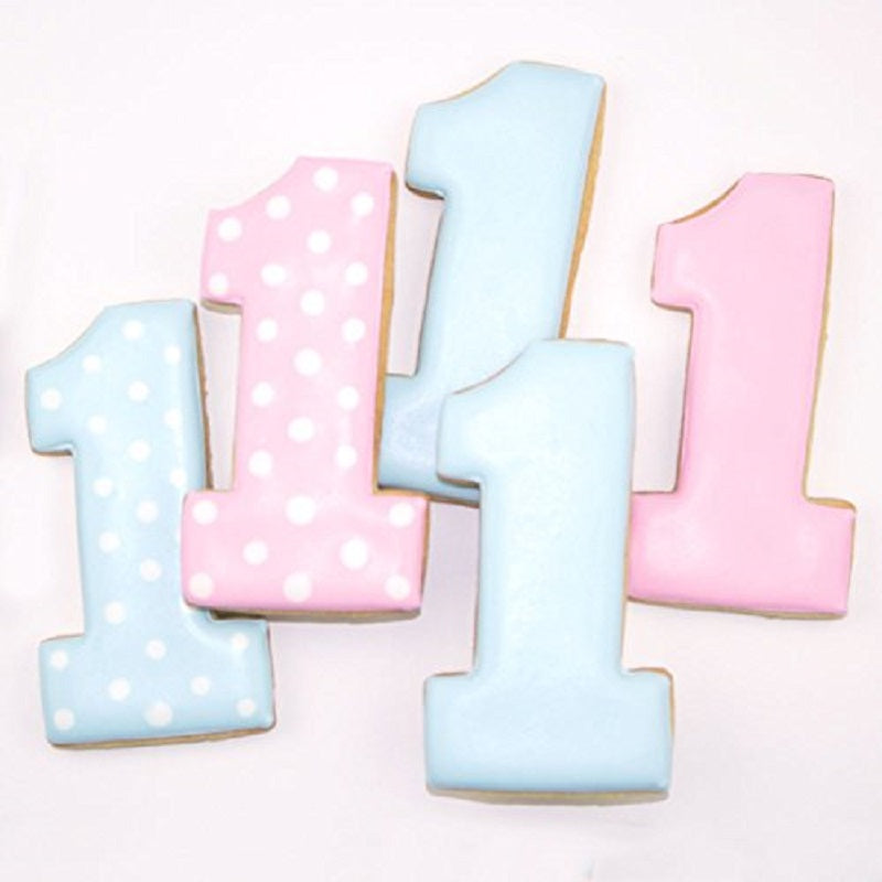 Emporte-pièce Chiffre 1 - 3 1/4" x 1 3/4"    - Ann Clark Cookie Cutters - Emporte-pièce -  - La Guilde Culinaire