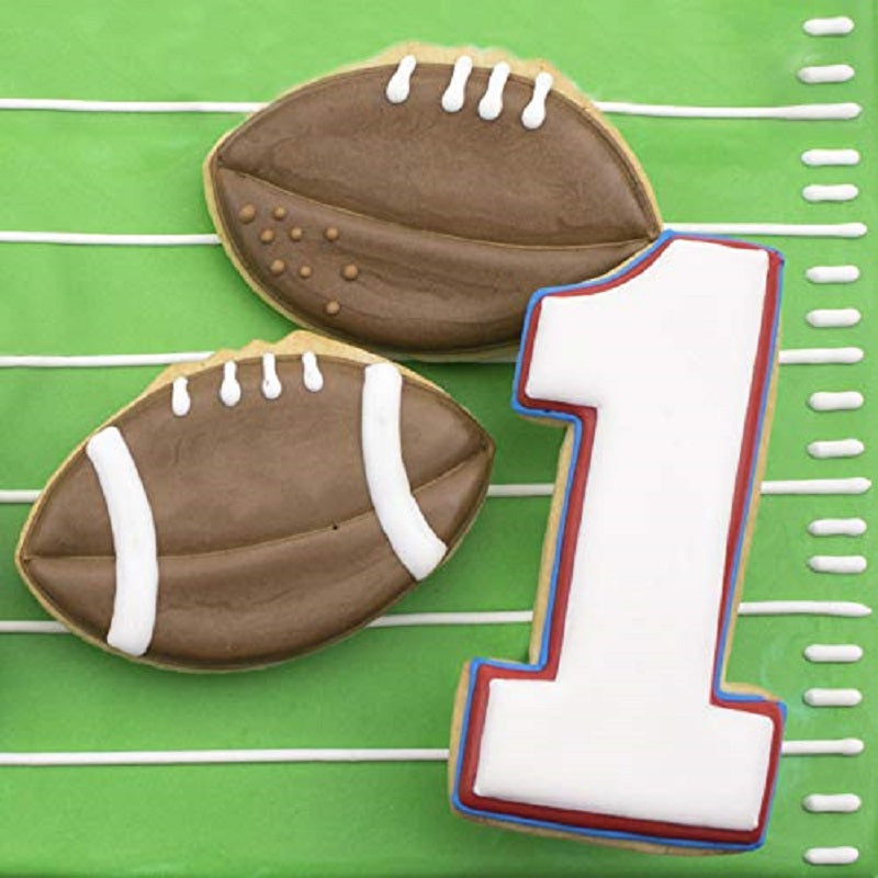 Emporte-pièce Football 3 1/2"    - Ann Clark Cookie Cutters - Emporte-pièce -  - La Guilde Culinaire